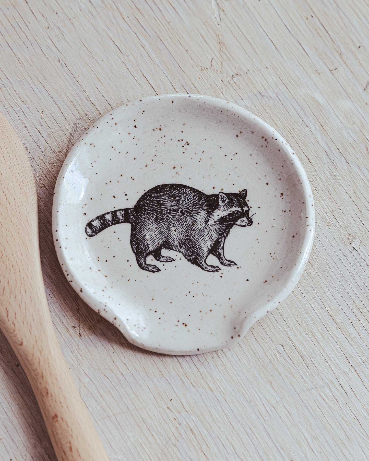 Spoon Rest - Racoon