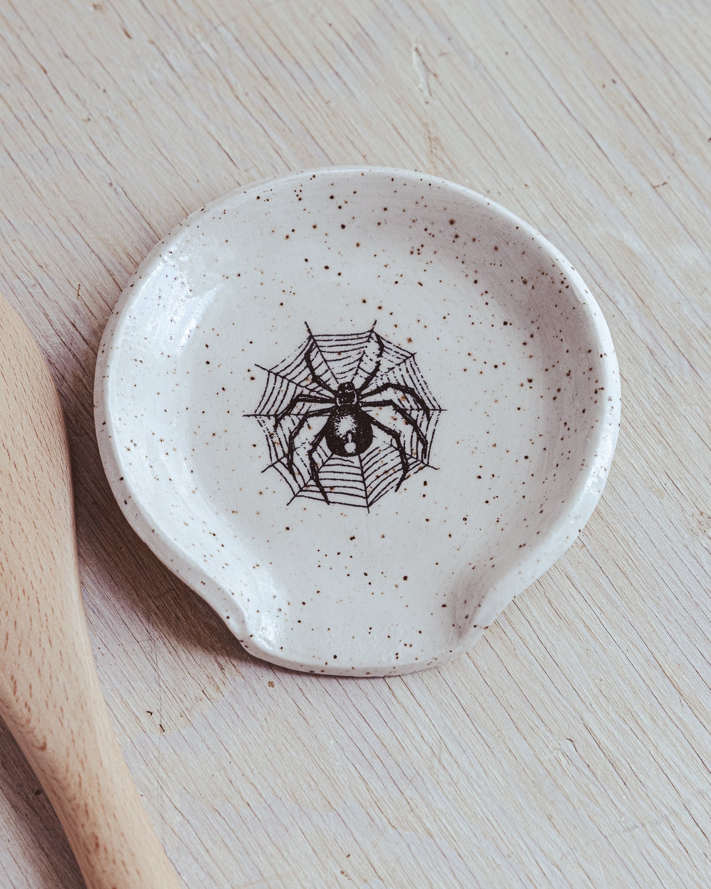 Spoon Rest - Black Widow
