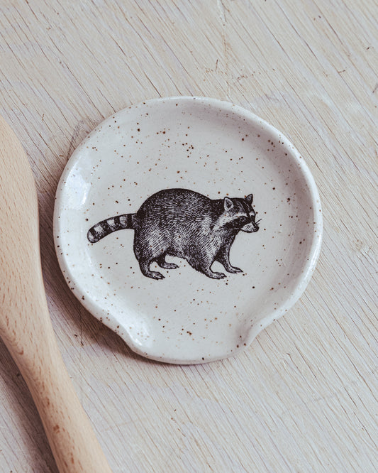 Spoon Rest - Racoon